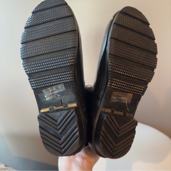 AEROSOLES Rain Date Black Rain Boots Women’s Size 11 - Picture 5 of 5